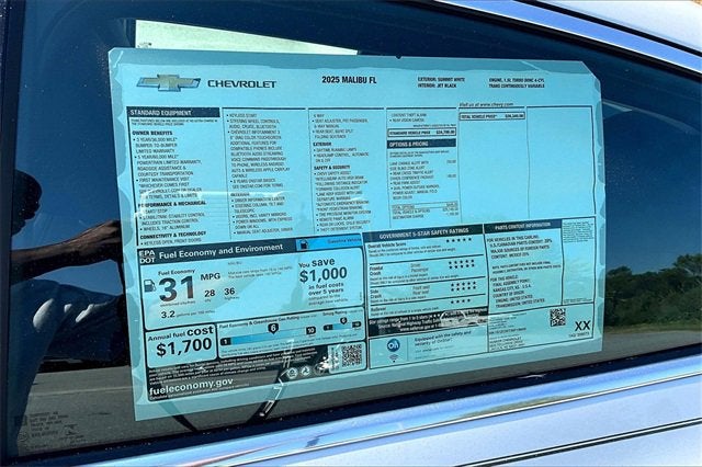 2025 Chevrolet Malibu FL