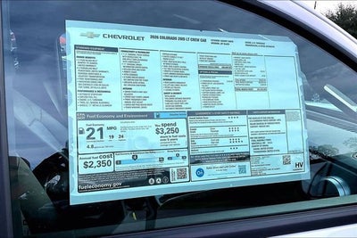 2026 Chevrolet Colorado LT