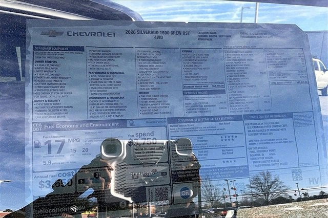 2026 Chevrolet Silverado 1500 RST