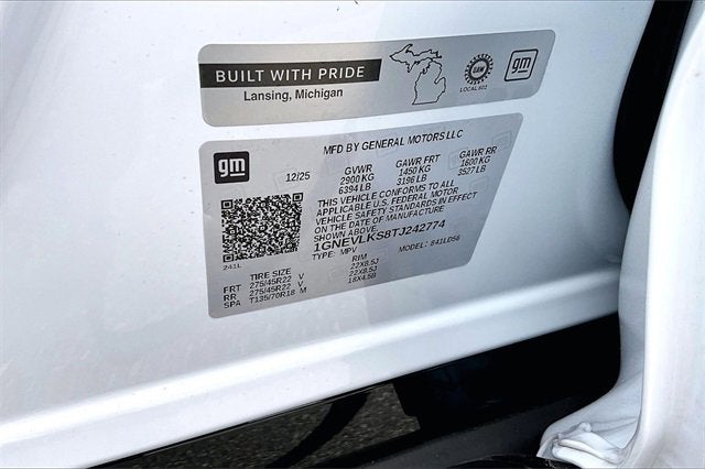 2026 Chevrolet Traverse RS