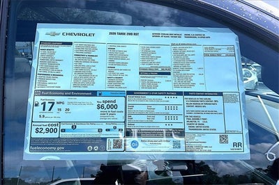 2026 Chevrolet Tahoe RST