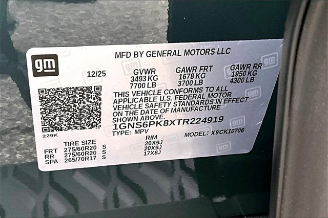 2026 Chevrolet Tahoe Z71