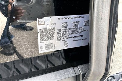 2022 Chevrolet Suburban Z71