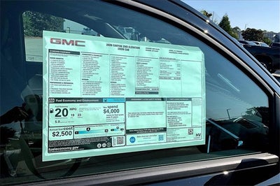 2026 GMC Canyon Elevation