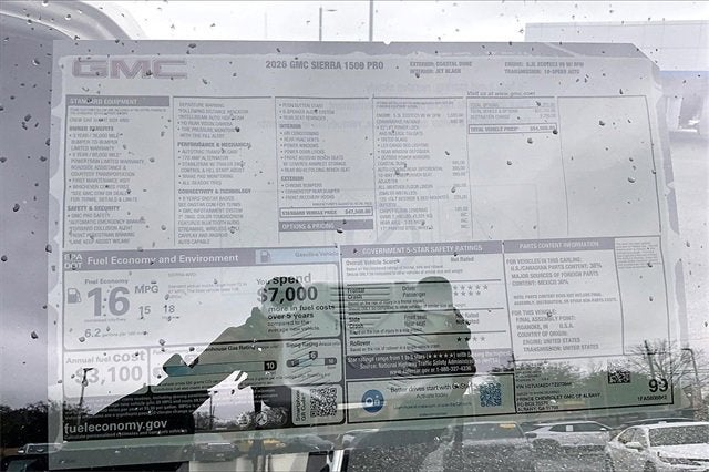 2026 GMC Sierra 1500 Pro