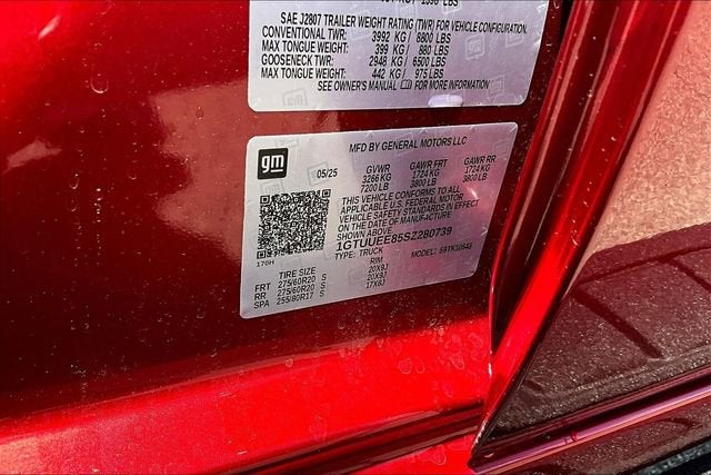 2025 GMC Sierra 1500 AT4