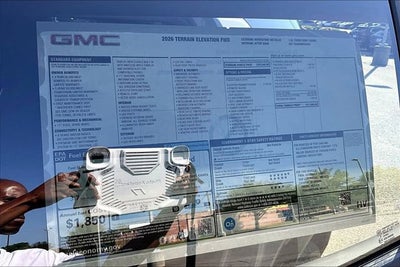 2026 GMC Terrain Elevation