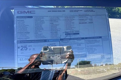 2026 GMC Terrain Denali