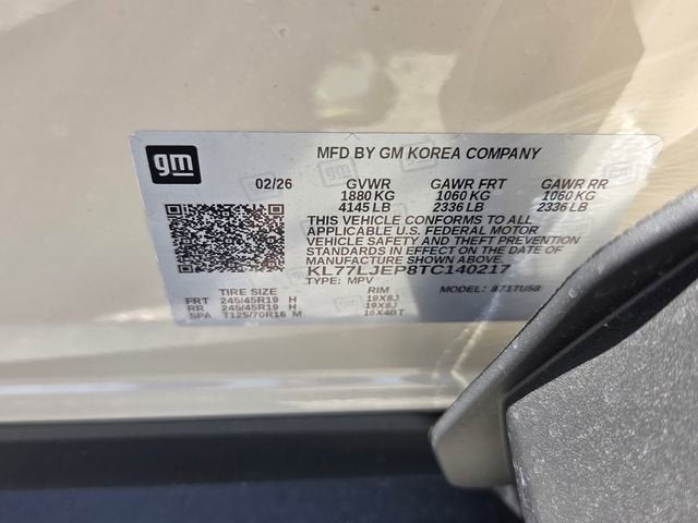 2026 Chevrolet Trax 2RS