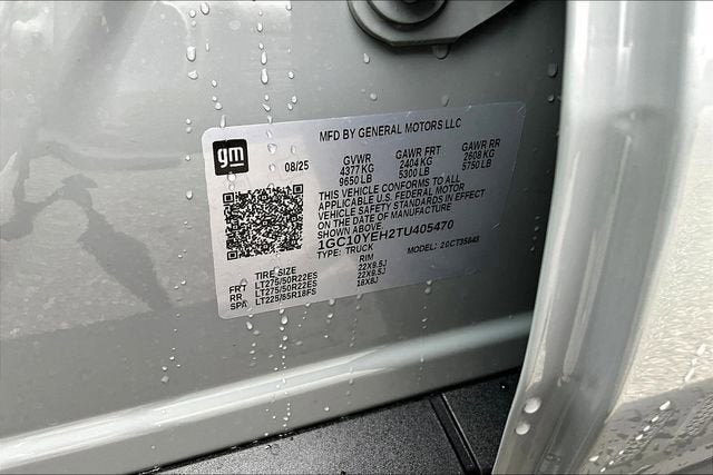 2026 Chevrolet Silverado EV LT - Standard Range