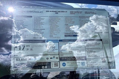 2026 Chevrolet Silverado 1500 LTZ