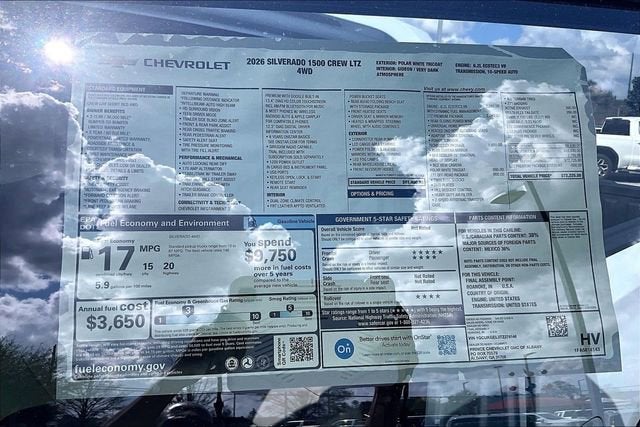 2026 Chevrolet Silverado 1500 LTZ