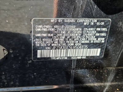 2020 Subaru Forester Premium