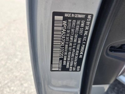 2019 Porsche Panamera RWD