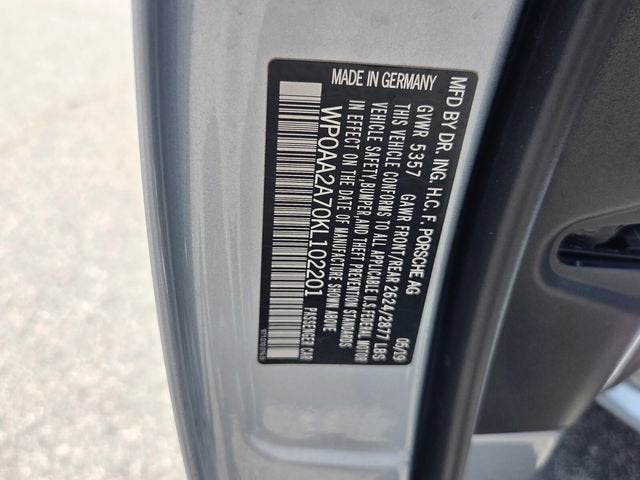 2019 Porsche Panamera RWD