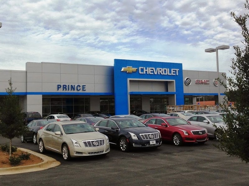 Prince Chevrolet GMC showroom