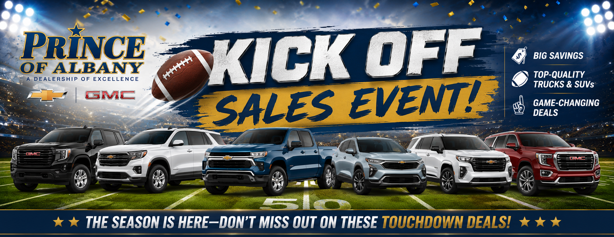 KickOff Sales Event